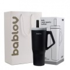 바블로브 인피니티 보온보냉 대용량 빨대 316고급스텐텀블러 1090ml (쇼핑백포함)