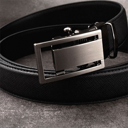 남자 가죽벨트 자동벨트 버클 모던심플 #3