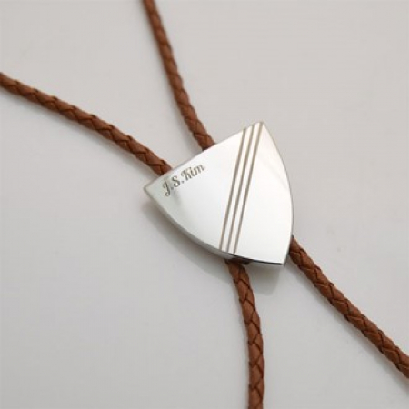 디포나인 이니셜 각인 루프타이 타이슬링 #2