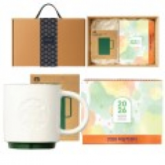 시그니처 사이시그니처 사이렌 머그 237ml+2026 스케줄 탁상달력 기프트박스 선물세트