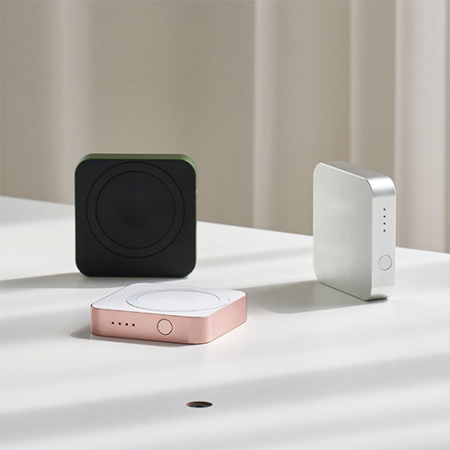 모노트 3in1 충전 메탈 맥세이프 보조배터리 5000mAh 애플워치 각인 MPB301 #4