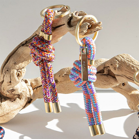 줄앤코 로프매듭 키링 키홀더 이니셜 각인 자동차 에어팟 버즈 #5