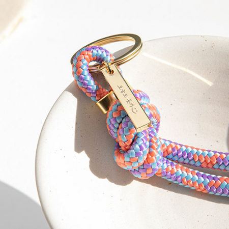 줄앤코 로프매듭 키링 키홀더 이니셜 각인 자동차 에어팟 버즈 #7