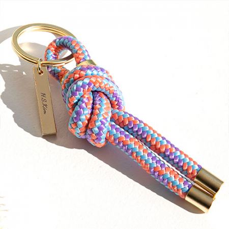 줄앤코 로프매듭 키링 키홀더 이니셜 각인 자동차 에어팟 버즈 #4