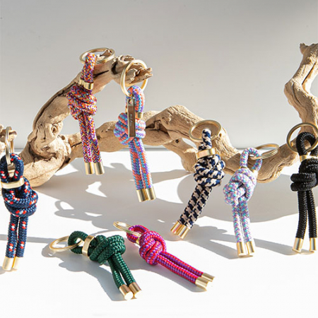 줄앤코 로프매듭 키링 키홀더 이니셜 각인 자동차 에어팟 버즈 #3