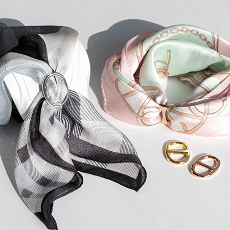 돼지코 스카프링 고리(이니셜각인) #9