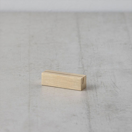 황동 골드 명함꽂이 카드스탠드 직사각 #4