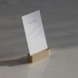 황동 골드 명함꽂이 카드스탠드 직사각