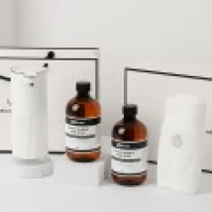 WG-103BT 거품타입 손 세정제 디스펜서 1개 + 리필 500ml 2개 + 핸드타올 1개 세트