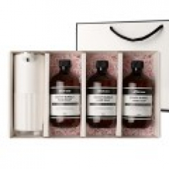 WG-103B 버블 핸드워시 리필 500ml 3개 + 자동 디스펜서 1개