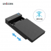 작은이미지: [유니콘] 3.5인치 HDD 외장하드케이스 USB3.2 Gen1 C to A타입 원터치슬라이드조립 HDD-500V #4