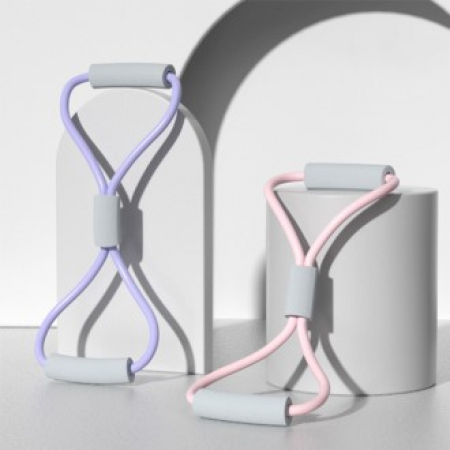 스트래칭 탄성밴드 백 풀링 오픈 백 요가 8자 로프 #2