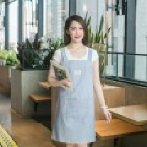 컬러풀 스트라이프 패턴 앞치마