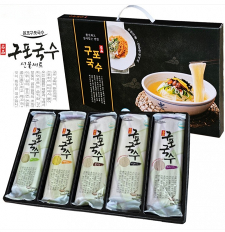 명품 선물용 구포국수 5종선물세트 명절선물세트 답례품 #3