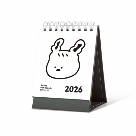 2026년 탁상달력랩찌 미니달력 90x135 / 기본 양면박 인쇄 #3