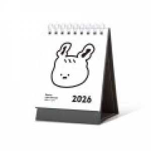 2026년 탁상달력랩찌 미니달력 90x135 / 기본 양면박 인쇄