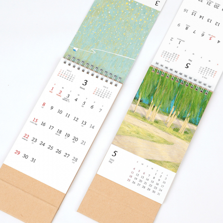 2026년 탁상달력 마음이 머무른 자리 김예언 작가 작품집 110x220 / 미니달력 / 기본 양면박 인쇄 #4