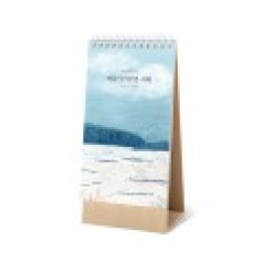 2026년 탁상달력 마음이 머무른 자리 김예언 작가 작품집 110x220 / 미니달력 / 기본 양면박 인쇄