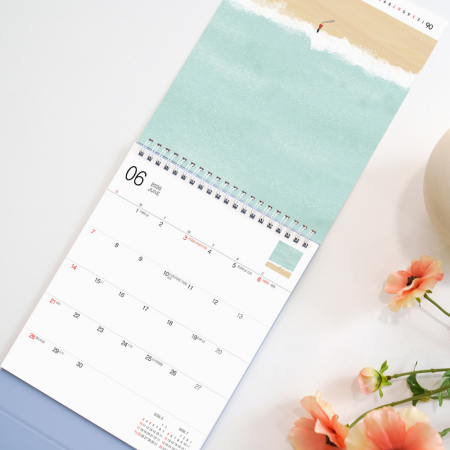 2026년 탁상달력 시선 너머의 풍경 180x250 / 기본 양면박 인쇄 #2