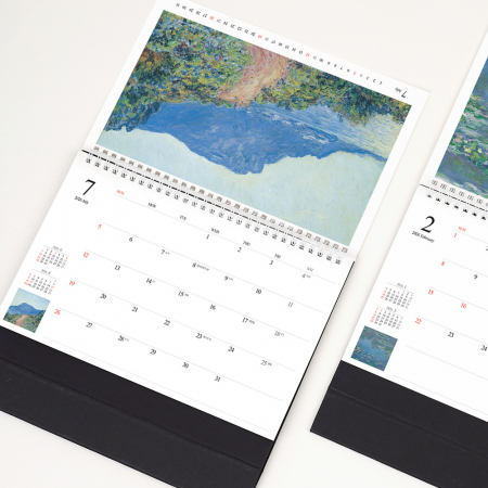 2026년 탁상달력 모네 빛을 그리다 260x190 / 기본 단면박 인쇄 #4