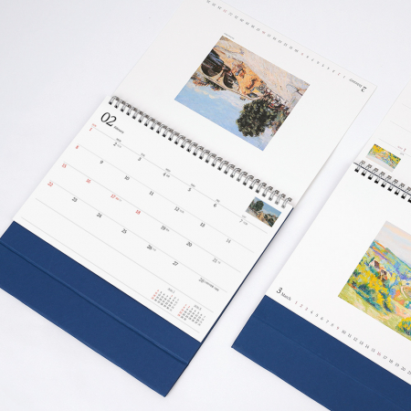 2026년 탁상달력 아르망 기요맹 255x200/ 기본 양면 박 인쇄 #4