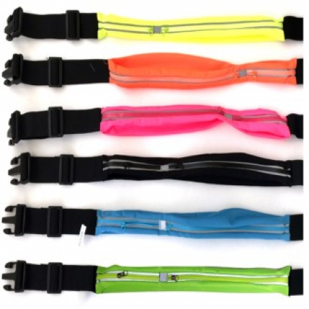 힙쌕 듀얼 지퍼 힙쌕 힙색 힙섹 허리쌕 러닝 슬링백 러닝벨트 플립벨트 인쇄가능 #2