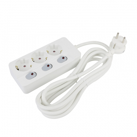 아남 개별 절전 멀티탭 3구 3M #3