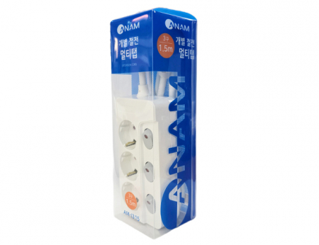 아남 개별 절전 멀티탭 3구 1.5M #3