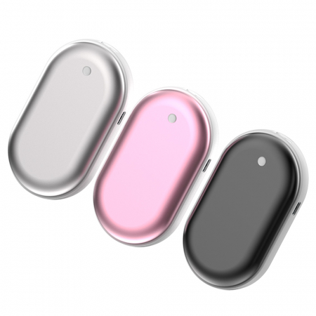 충전식 손난로 보조배터리 5000mAh 양면히팅 파우치+충전케이블 증정 #3