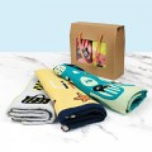 순면 캐릭터 핸드타올 2P세트 + 창케이스 주방타올 고리수건