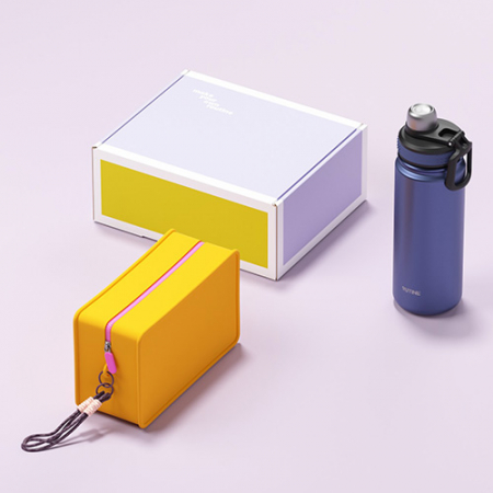 루티네 선물세트 아이언 스포츠 텀블러+젤리파우치 #4