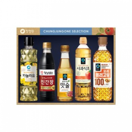 명절 선물세트 청정원 정성 12호, 쇼핑백 동봉 // 카놀라유 외 #2