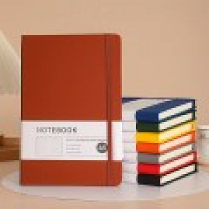 1413 A5 200P 고품질 PU 가죽 하드커버 사무용 노트북