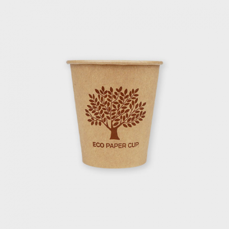 프리미엄 크라프트 6.5온스 종이컵 브라운 1박스 1000개 #3