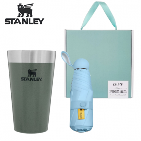 스탠리 파인트컵 그린 미니 우산 양우산 기프트 선물세트 #3