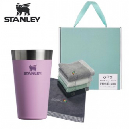 스탠리 파인트컵 라일락 아놀드파마 타올 수건 기프트 선물세트 #2