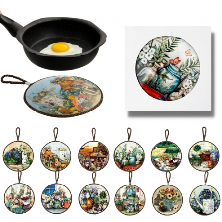 냄비받침 사은품 선물용 냄비받침대 답례품 증정품 판촉용 #3