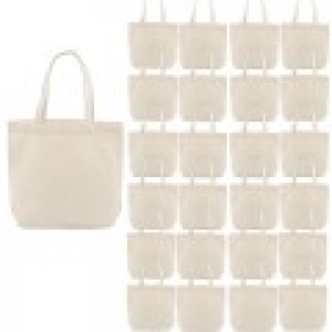 704 캔버스 무지 토트백 24개