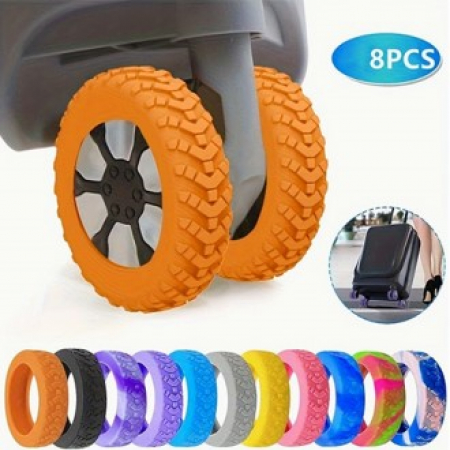 632 업그레이드된 두꺼운 수하물 바퀴 보호 커버 #2