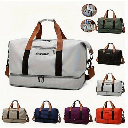 627 대용량 나일론 여행 체육관 가방 #3