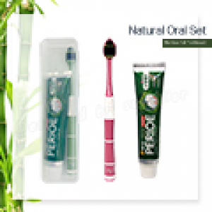 M케이스 죽염광폭LG칫솔 페리오100g 칫솔치약세트