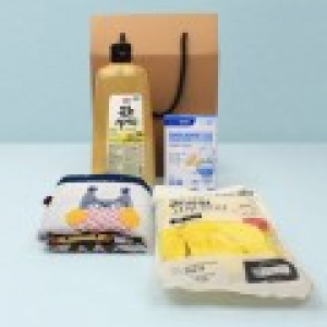 주방세제  주방타올 고무장갑 방수밴드 4종세트