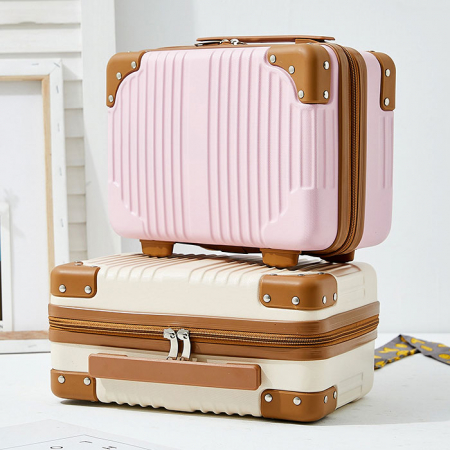 R011 클래식 기내용 예쁜 캐리어 14인치 레디백세트 여행용 미니캐리어 레디백 제작 #3