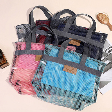 Y리빙 쿨에버 메쉬 비치백 수영가방 #3