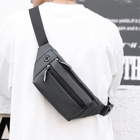 Y리빙 남녀공용 방수 힙색 메신저백 #3