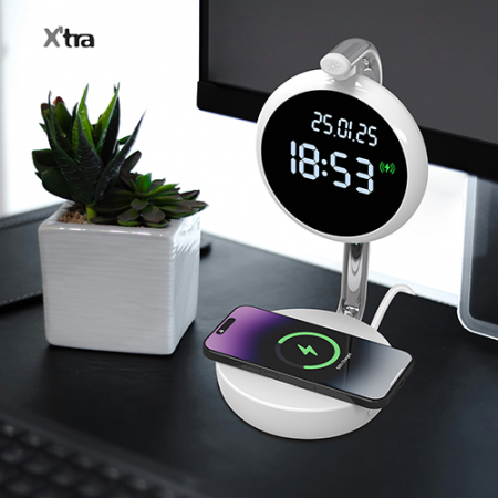엑스트라 WCP-320 고속무선충전 겸용 탁상시계 #8