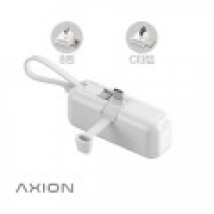 엑시온 2in1 도킹형 보조배터리 5000mAh