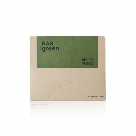 BAS Green 위생장갑 120매입 #5