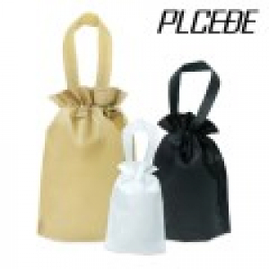 플씨드 부직포 복주머니 손잡이 파우치