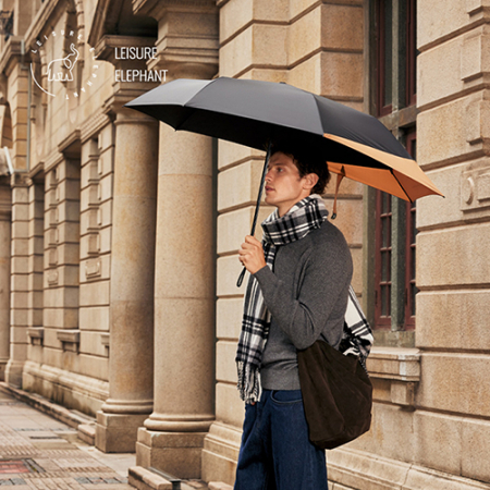 레저엘리펀트 확장형 우드그립 3단 수동 우산 #8